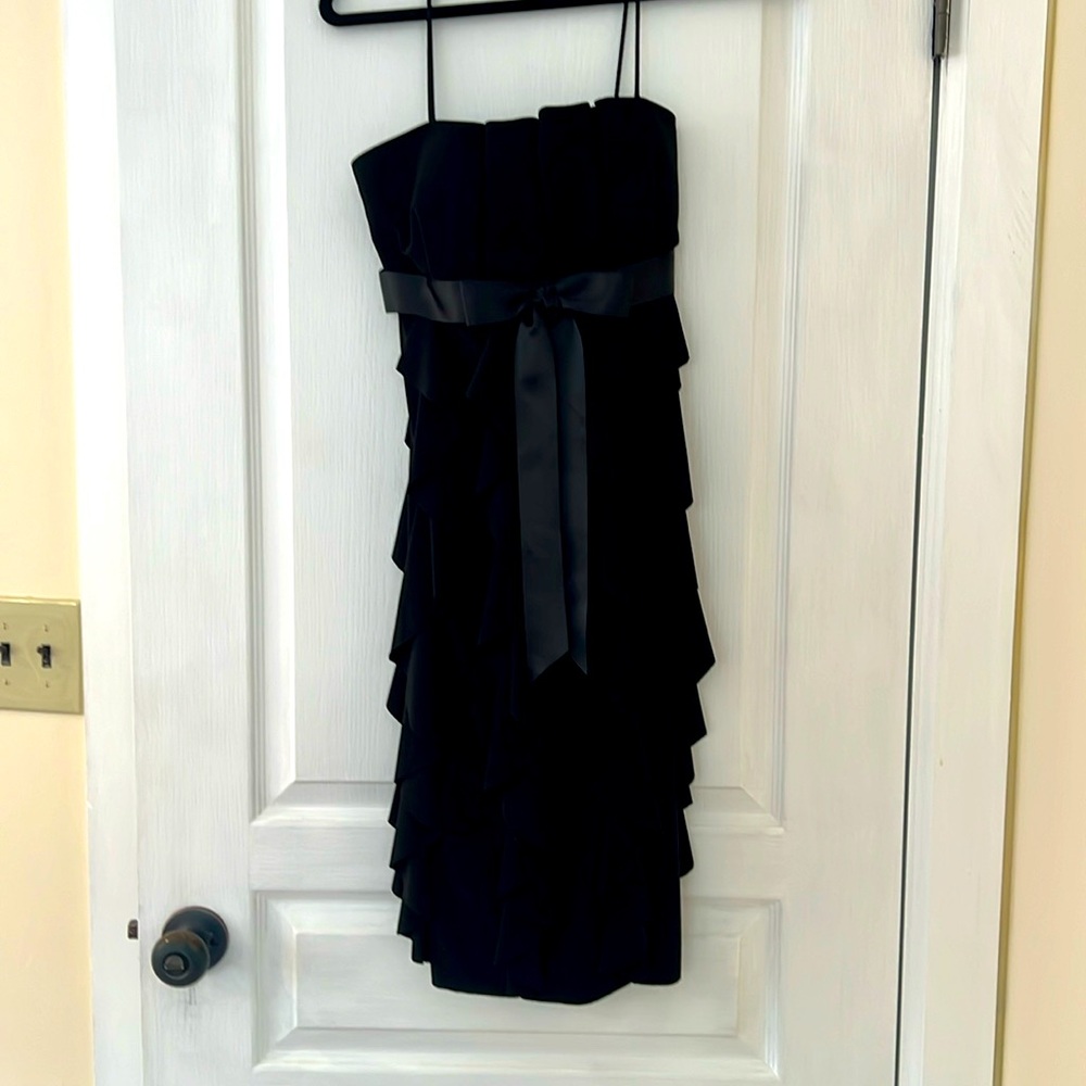 Black cocktail dress